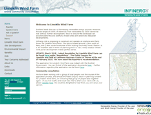 Tablet Screenshot of limekilnwindfarm.co.uk